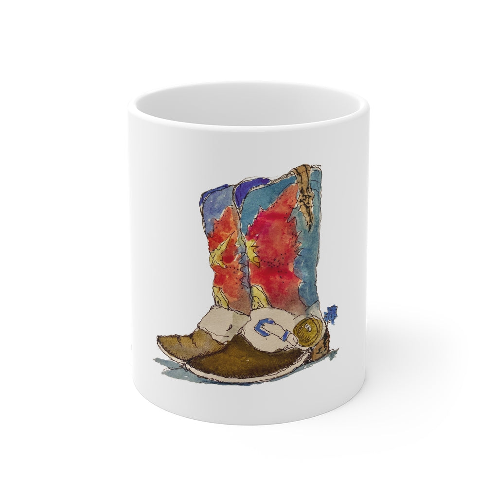Cowboy Boots Coffee Mug