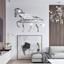 Load image into Gallery viewer, Horse Acrylic Mirror Wall Sticker
