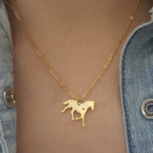 Wild Horse Love Necklace